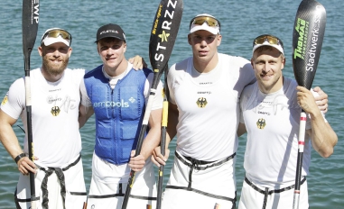 Max Rendschmidt verpasst WM-Medaille mit Vierer als Vierte nur knapp