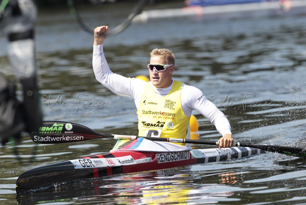 Max Rendschmidt zeigte sich überglücklich über Platz zwei im Supersprint