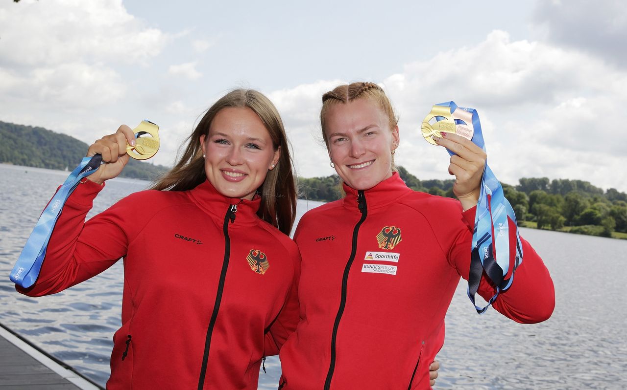 Emotionsgeladene spanische Kanu-Gold-Tänze bei Enja Rößeling und Marleen Sits